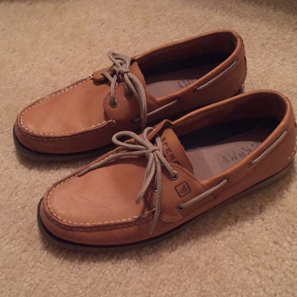 Sperry Top-Siders leather like new